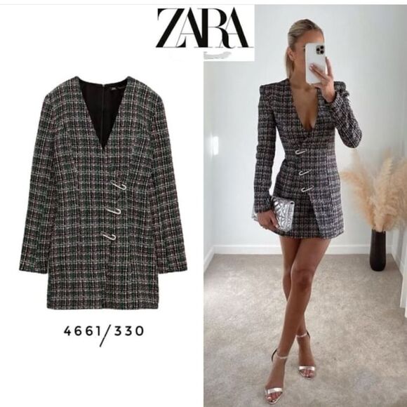 Zara structured blazer dress - Picture 6 of 14
